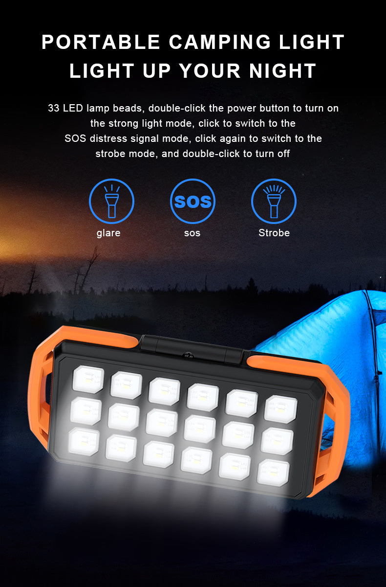 solar powerbank 10000mah pd 18w type-c fast charging outdoor solar portable waterproof