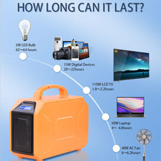 PB Power station G002 80000mAh 200W lead acid Battery solar powered Lead-acid battery Multi-Function