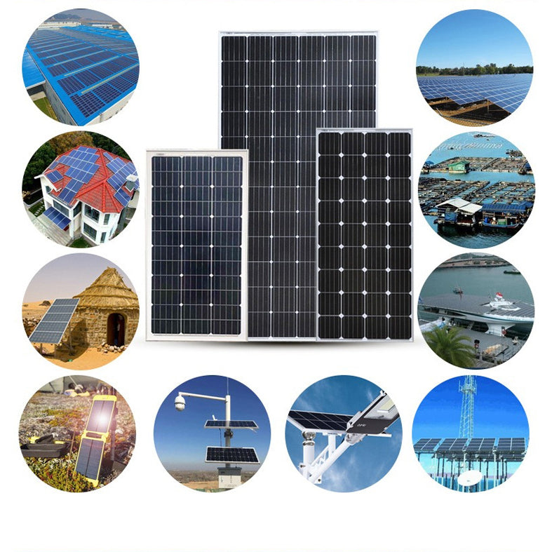 solar panels 100w 50w 30w outdoor power charger dc usb output fast charging original waterproof