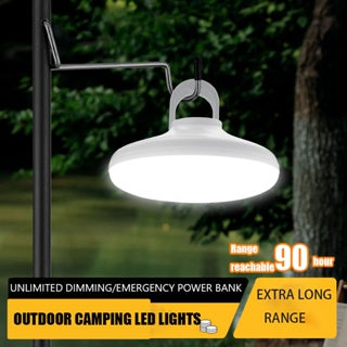 Power Bank Camping Light 10000MAH Long Lasting Waterproof LED Rechargeable Hiking Tent Lantern Fishing Outdoor Light
