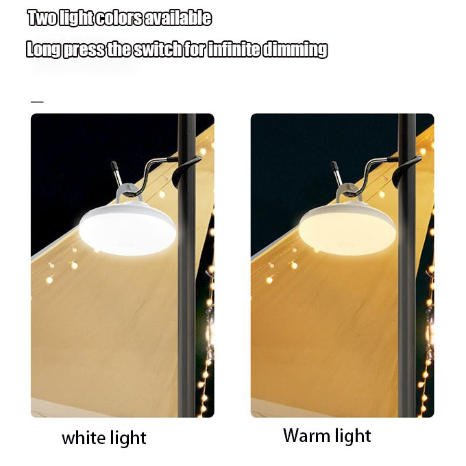 Power Bank Camping Light 10000MAH Long Lasting Waterproof LED Rechargeable Hiking Tent Lantern Fishing Outdoor Light
