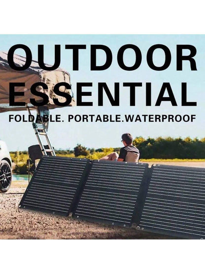 30W foldable portable solar panel fast charging USB/DC output with charging cable