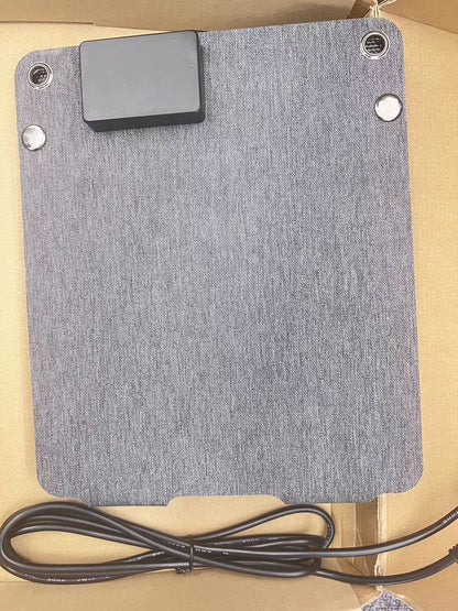 30W foldable portable solar panel fast charging USB/DC output with charging cable