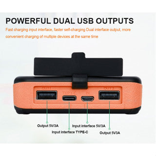 PB S013 solar power bank 26800mAh solar charging fast charging wireless charging 4 solar panels type