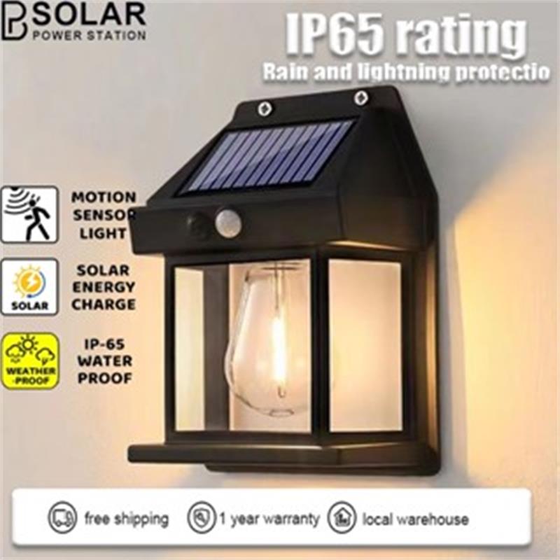 NEW Arrive Solar Wall Light Outdoor Lamp Hiasan Waterproof Garden Decor Lantern Street Solar Lamp Light Decora