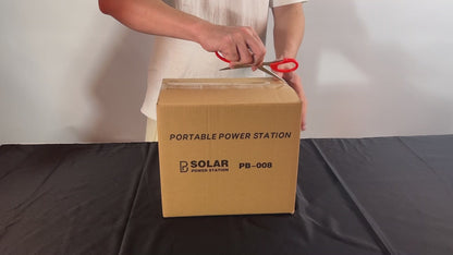 Power Station Portable 220v 150w 47000mah Fast Charging Original Generator Outdoor Solar Charger USB DC AC Output